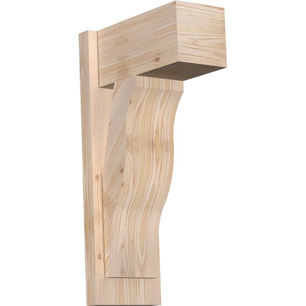 Ekena Millwork Funston Block Smooth Outlooker, Douglas Fir, 7 1/2"W x 14"D x 26"H OUT08X14X26FST05SDF - main